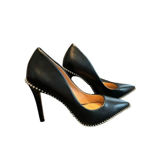 Blacktree Black Pearl Embellished Stiletto Heels sz 8 womens - Picture 14 of 14